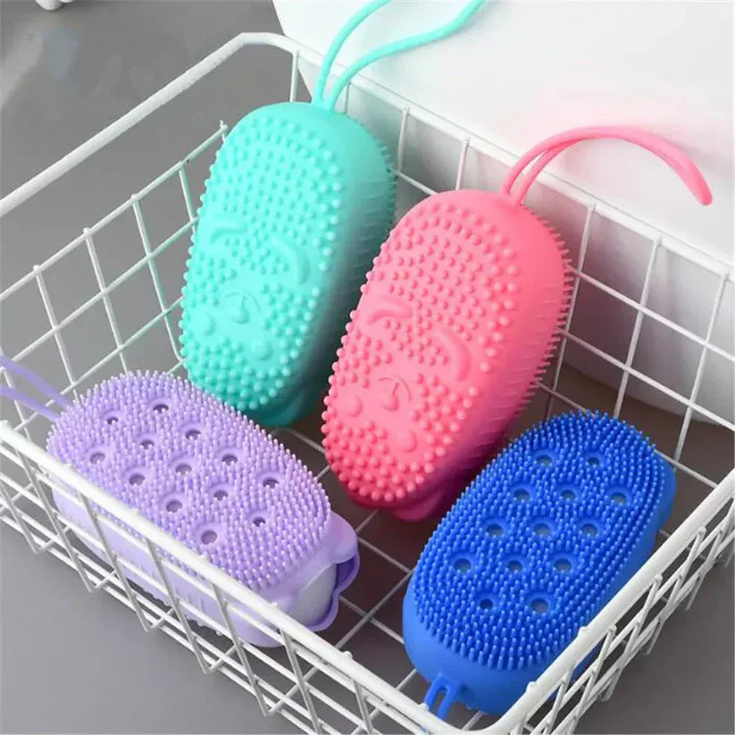 Silicone Scrubbing Bath Brush