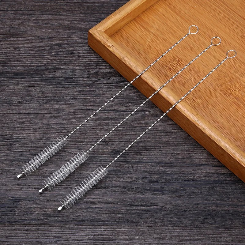 Stainless Steel Drinking Straws (Pack of 8 Straws)