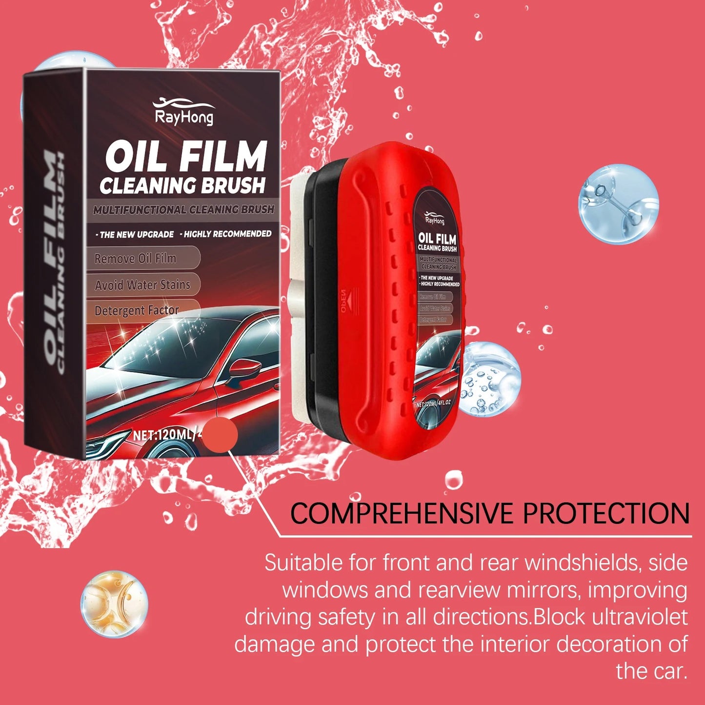 Automotive Oil Film Cleaning Brush