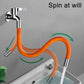 360-Degree Rotating Adjustable Faucet Extender