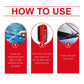 Automotive Oil Film Cleaning Brush